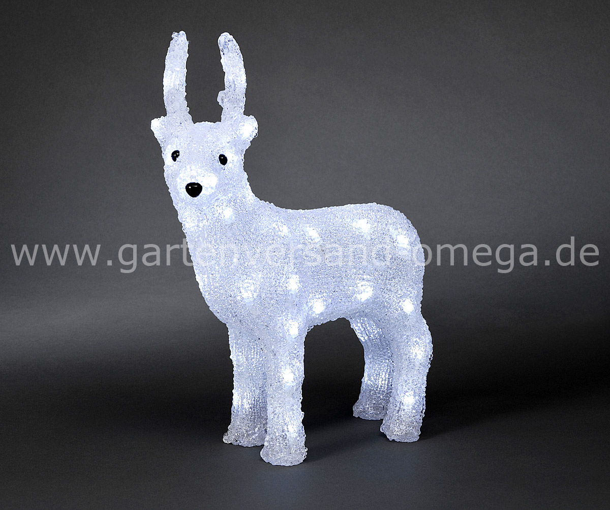 LED Acryl-Rentier Groß
