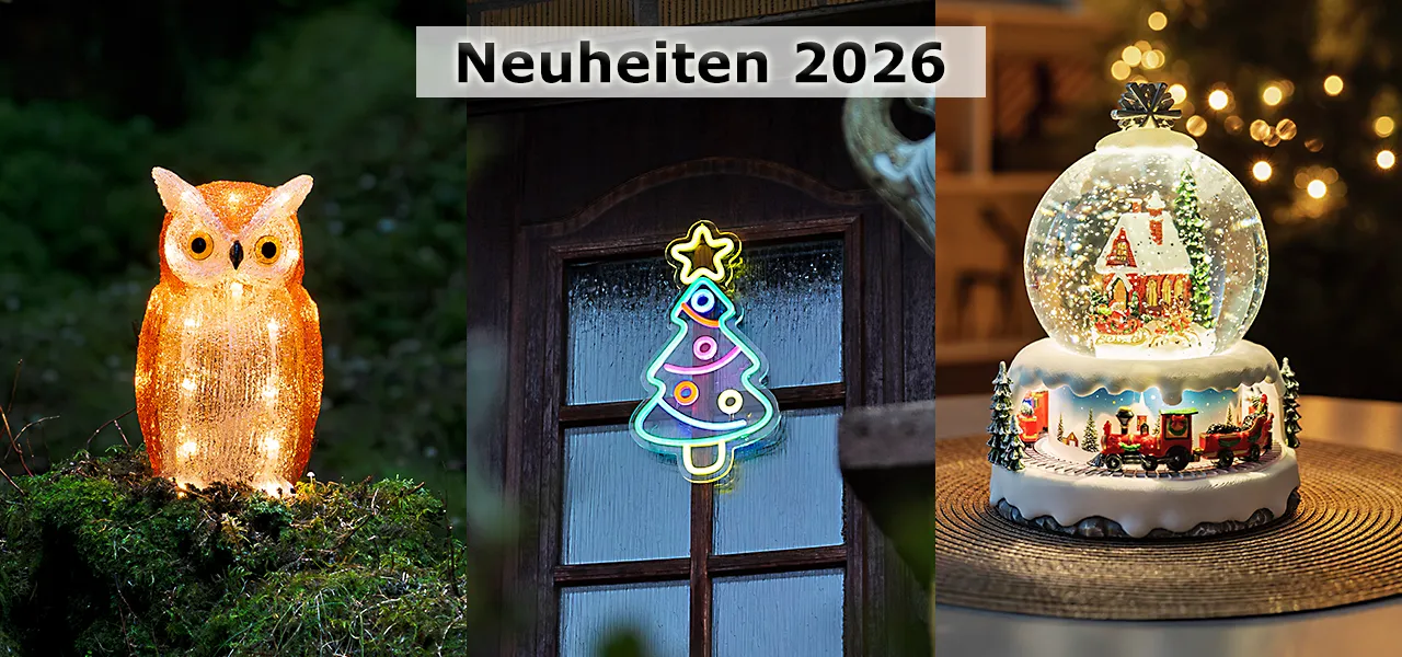 Weihnachtsbeleuchtung Neuheiten 2026