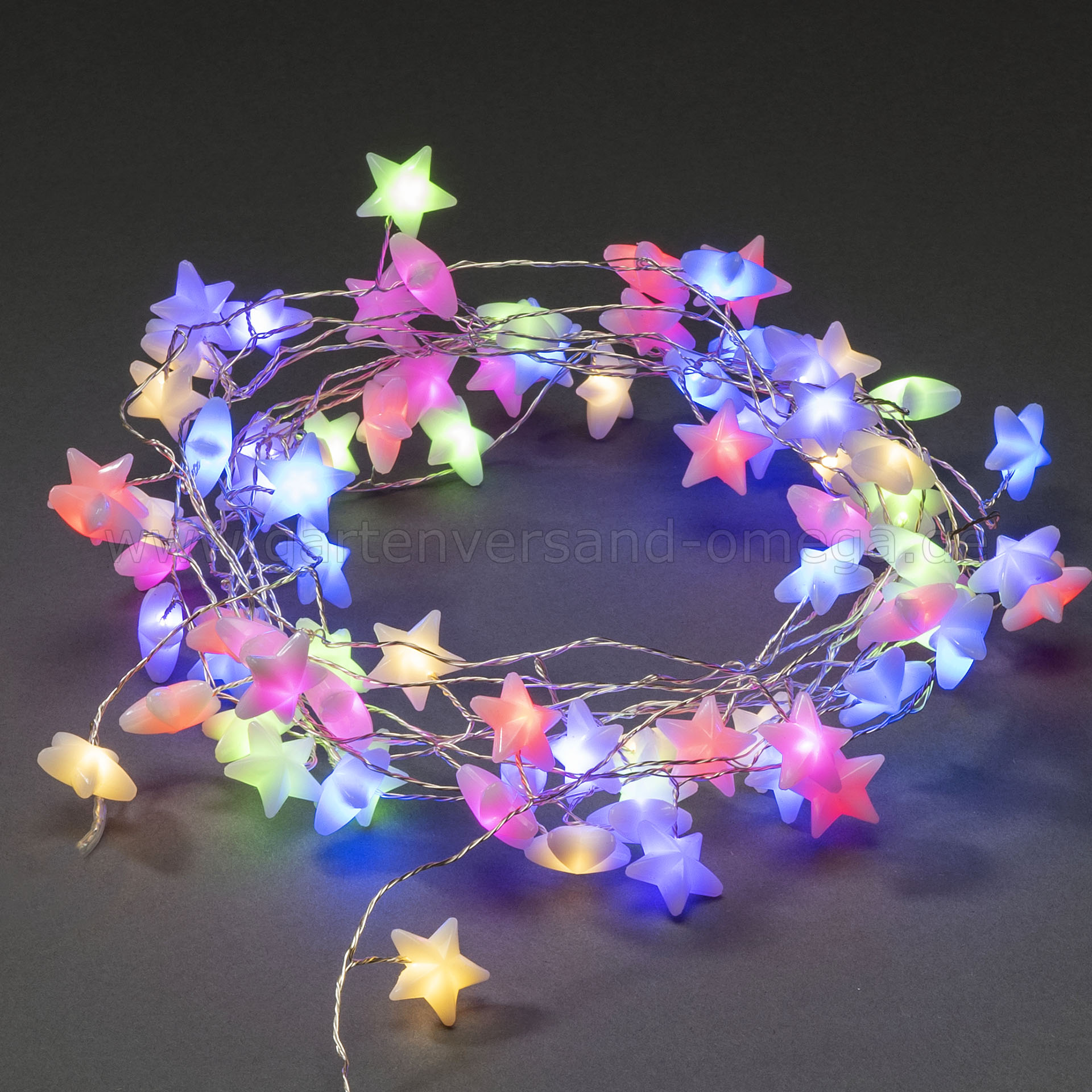 Bunte Lichterketten