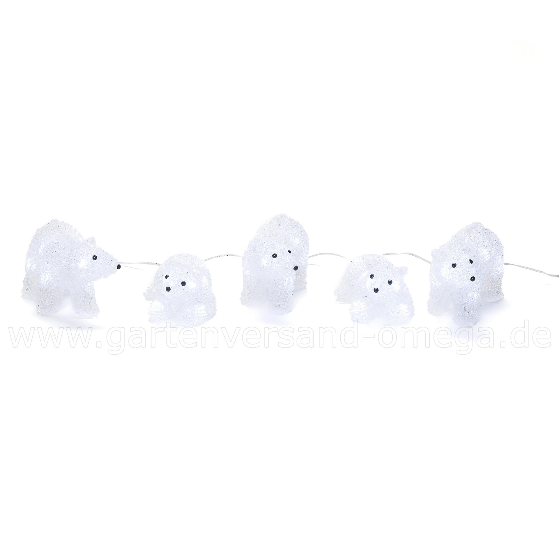 LED Acryl-Polarbären