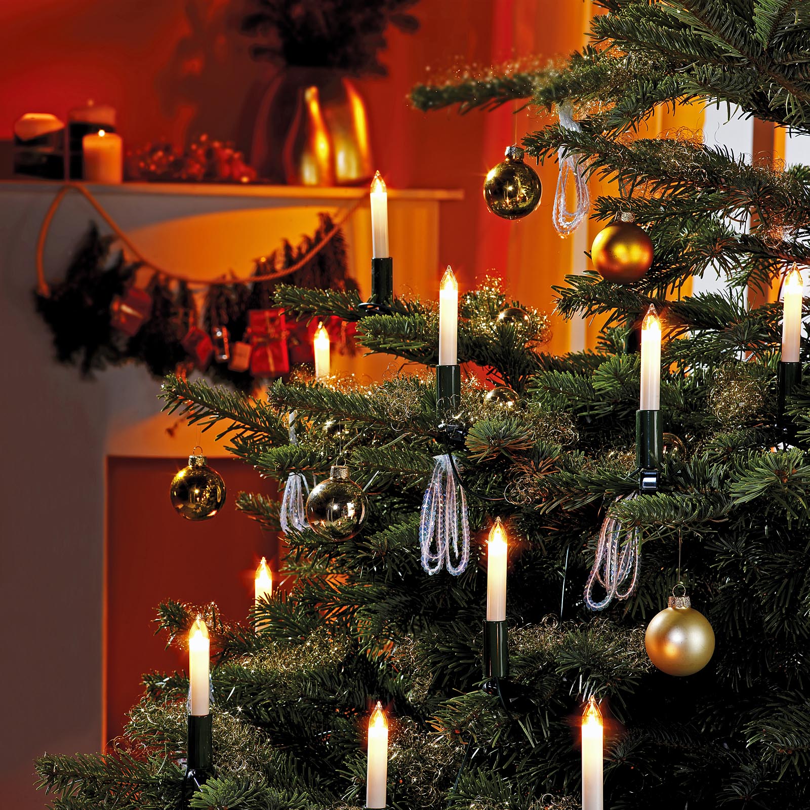 Christbaumbeleuchtung für Innen