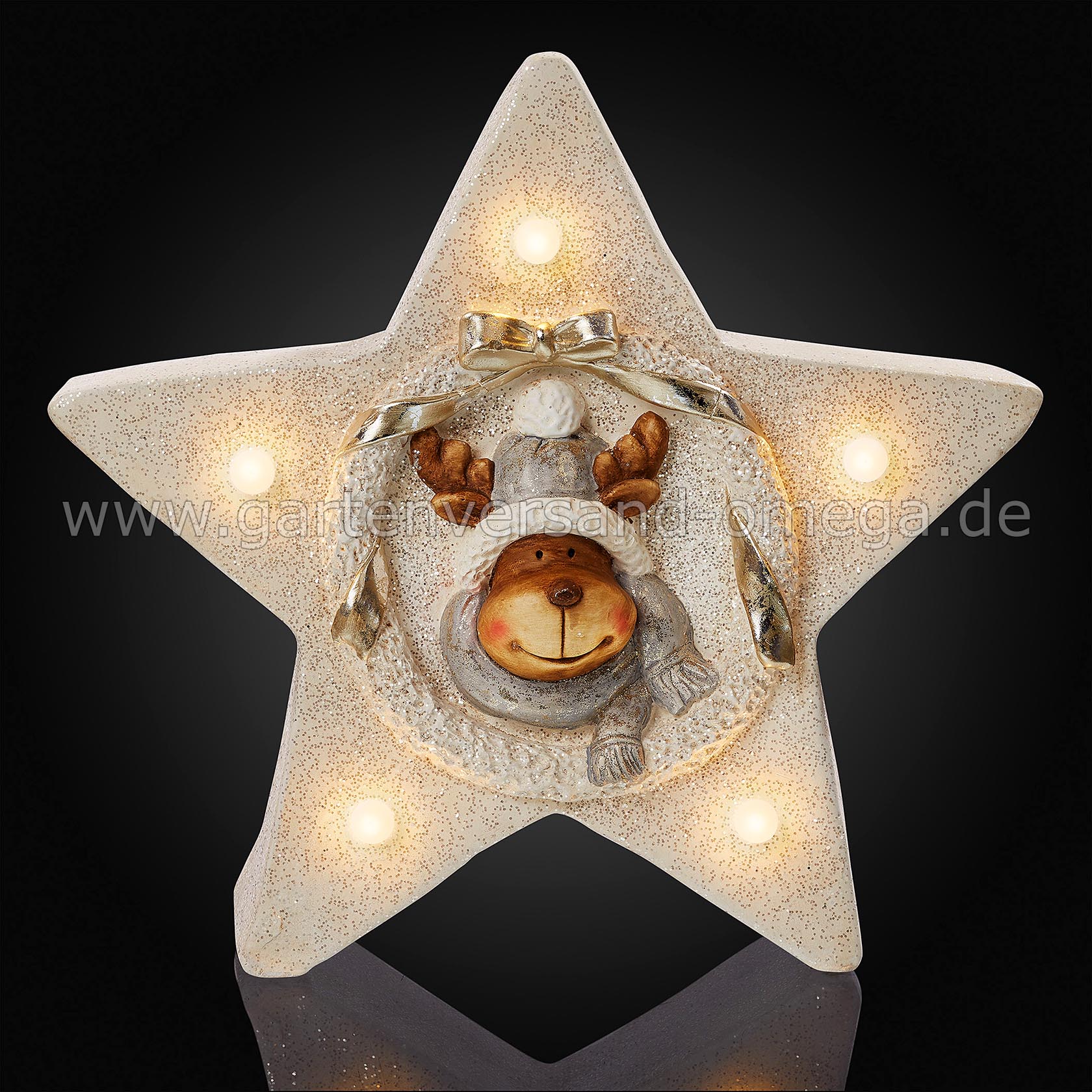 LED Dekostern Rentier
