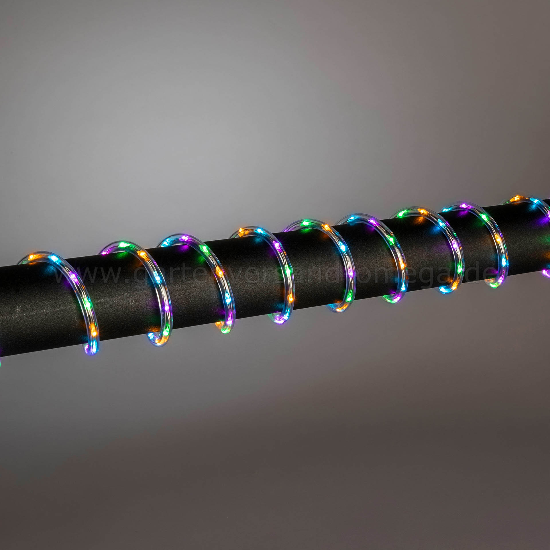 LED Mini-Lichterschlauch Pastellfarben - bunter LED Lichterschlauch