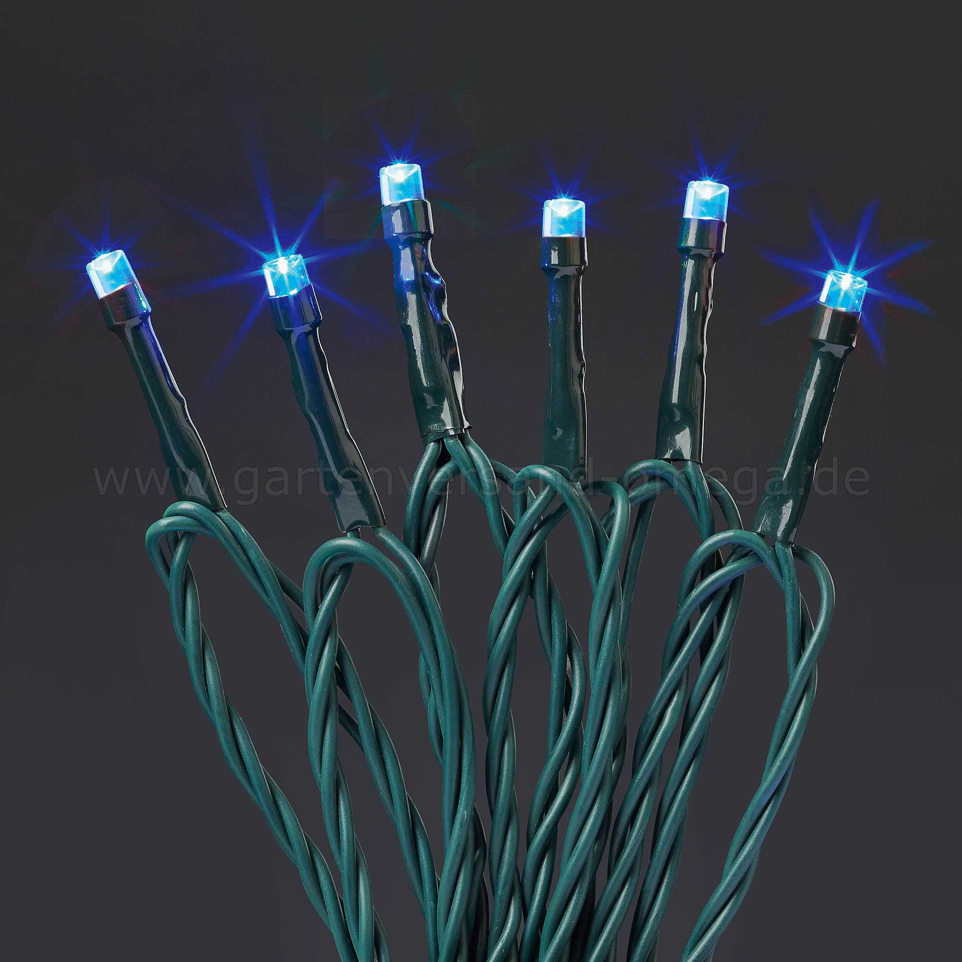 LED-Lichterkette blau