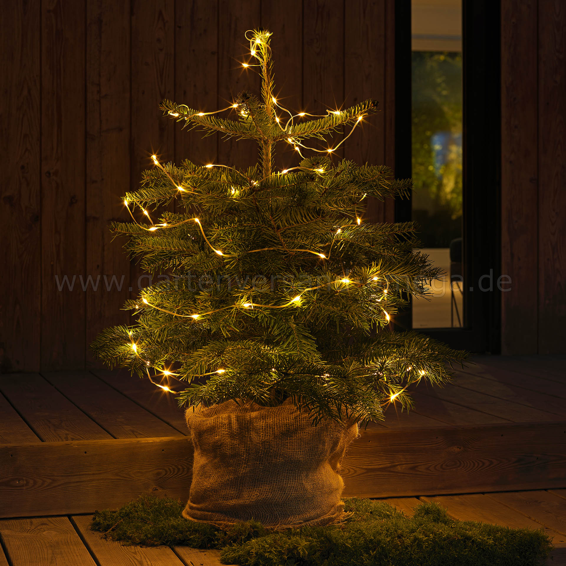 Weihnachtsbeleuchtung Mit Timer 8h Lumineo Lichterkette 2208 LEDs – Soft Gold, 35 M + 5 M Zuleitung, 8 Funktionen, Timer, IP44 – Für Innen & Außen