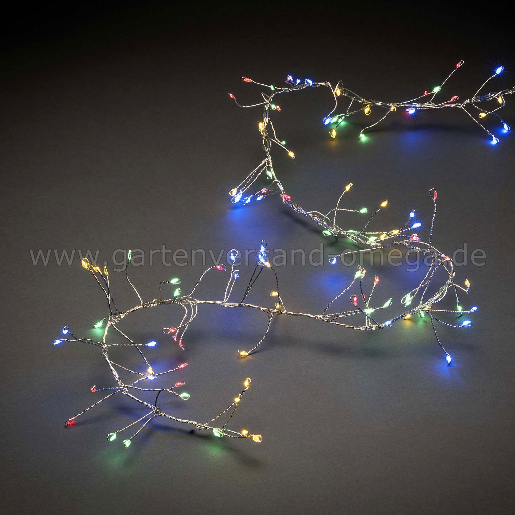 Bunte Lichterketten