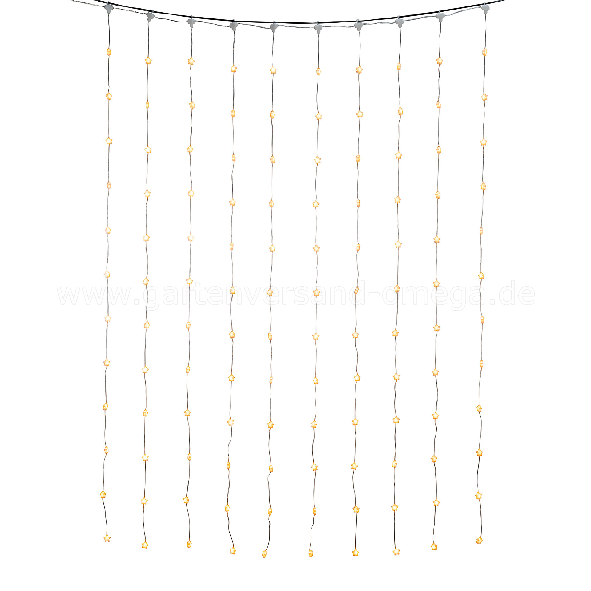 LED Lichtervorhang Sterne