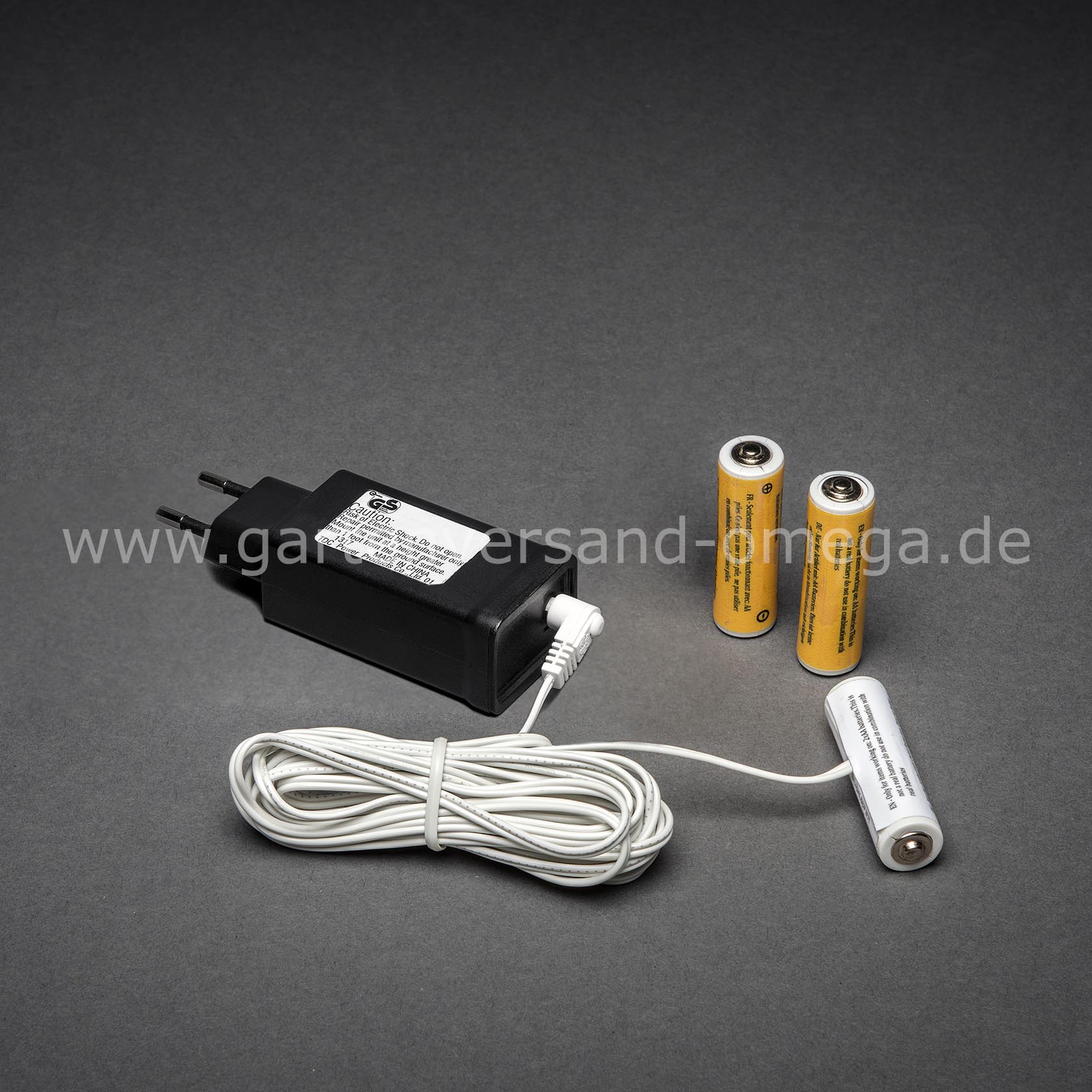 Netzadapter für Batterieartikel 3x Typ AA Mignon