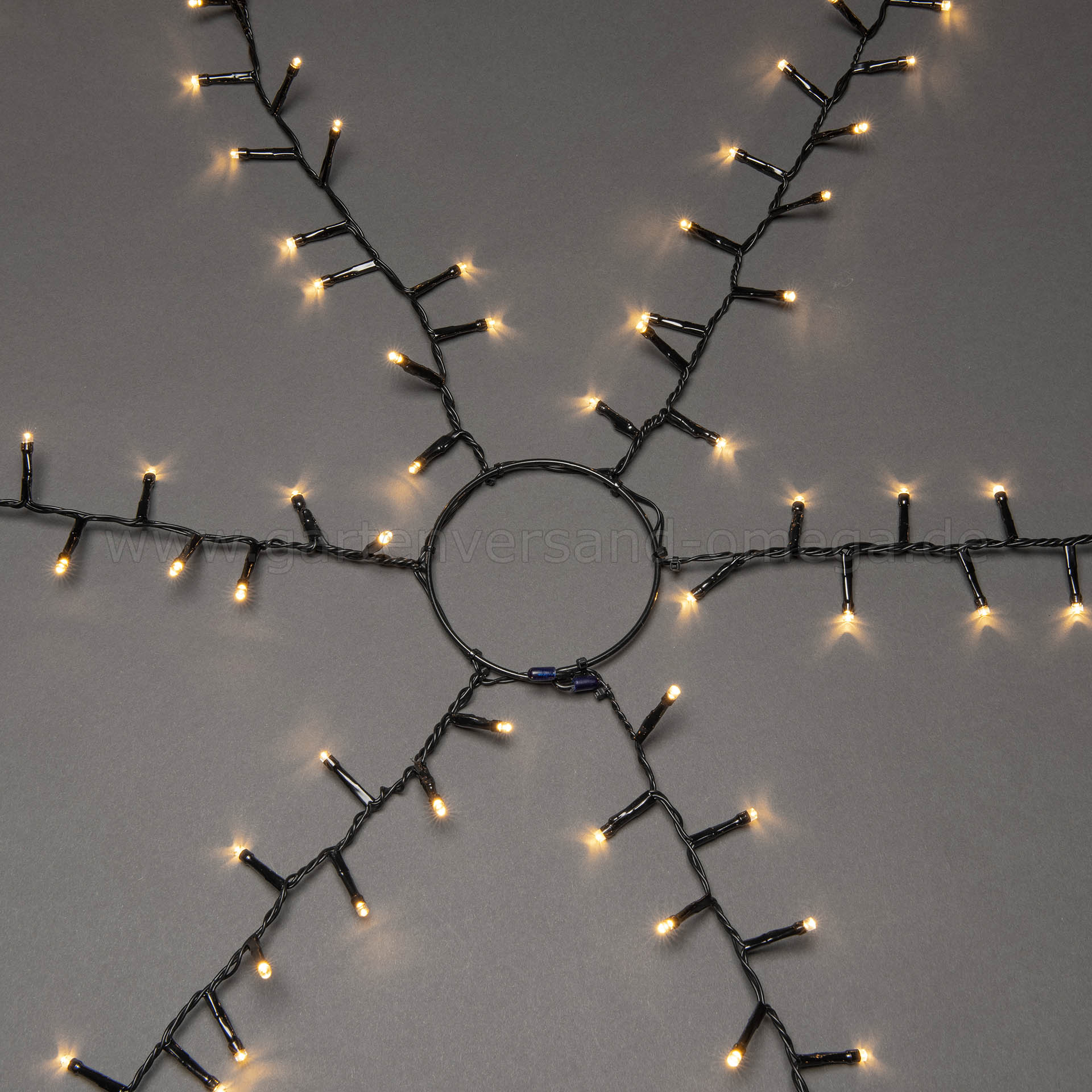 LED Compactlights Baummantel-Lichterkette für Außen Warm-Weiß