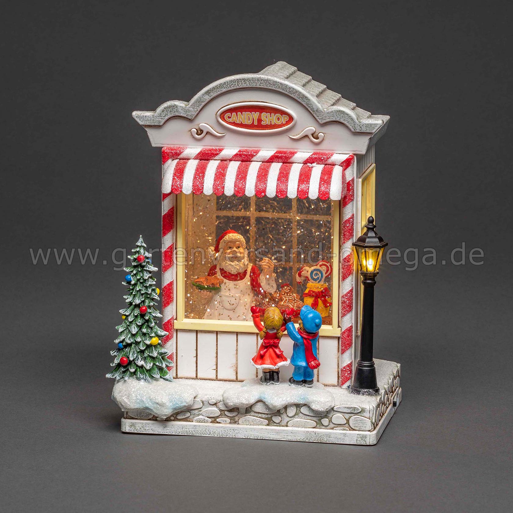 LED-Weihnachtsdekoration Süßwarenladen