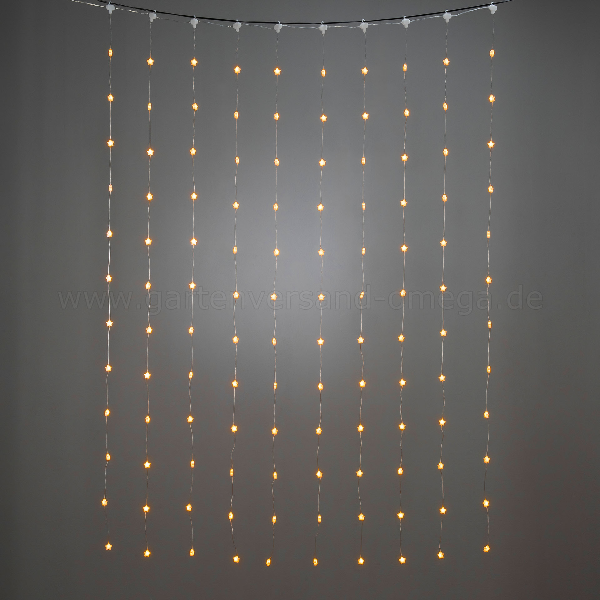 LED Lichtervorhang Sterne
