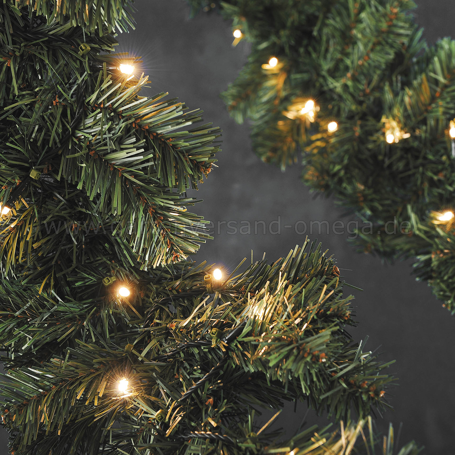 LED Fichtengirlande mit 120 LEDs