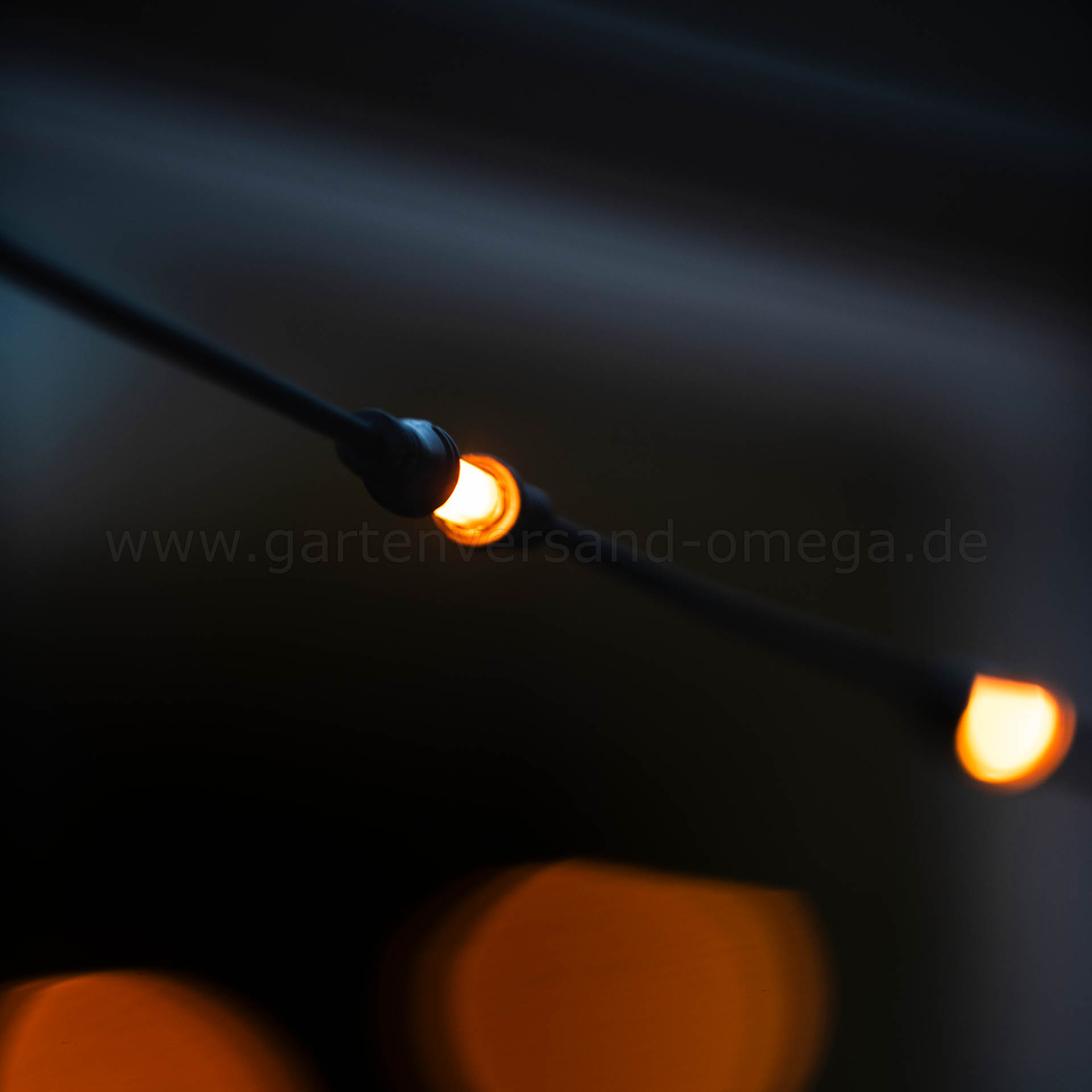 Verlängerbare Lichterkette mit LED-Leuchtröhren