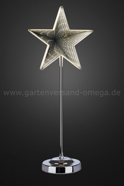 3D-Infinity Stern mit Standfuß 45cm