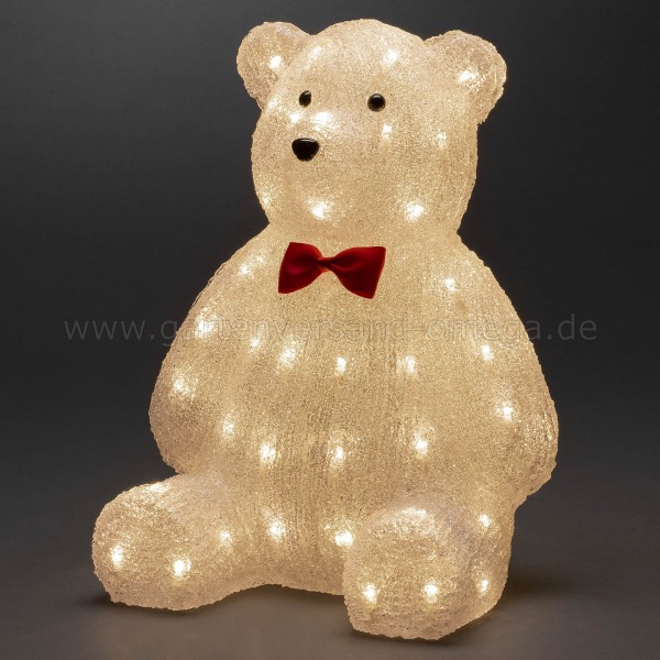 LED Acryl-Teddybär