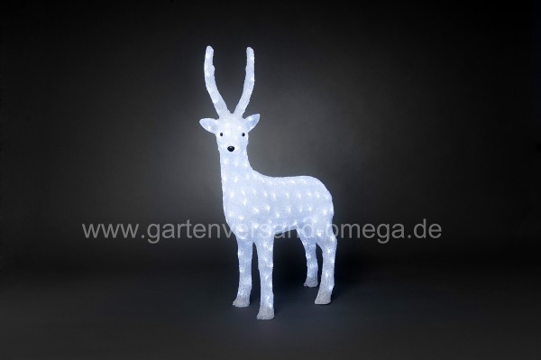 LED-Weihnachtsaußenfigur Hirsch Groß