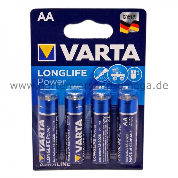 Varta Batterie Longlife Power AA Mignon