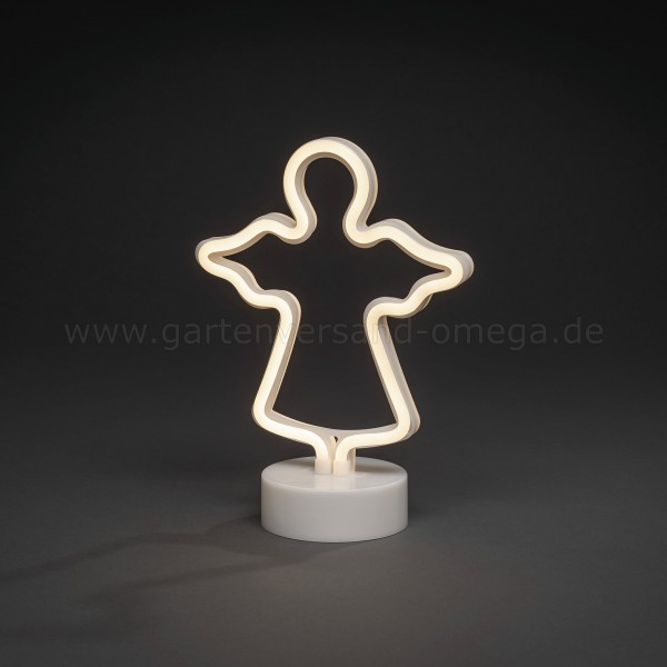 LED-Dekoration Schlauchsilhouette Engel